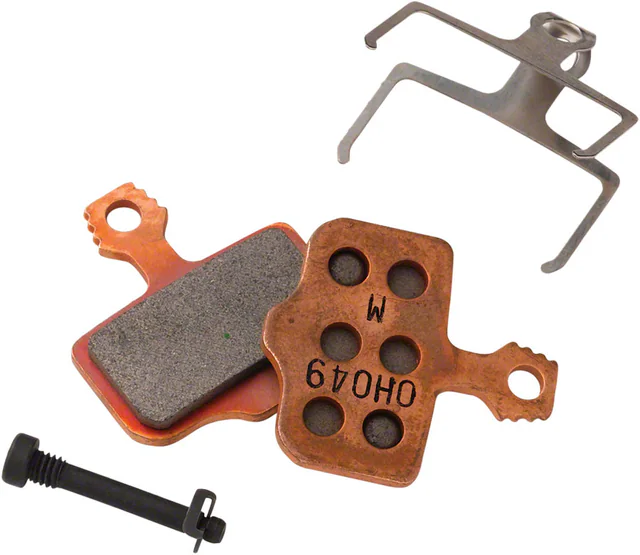 SRAM SRAM Small Sintered Disc Brake Pads. Manufacturer reference photo; color and size may vary.