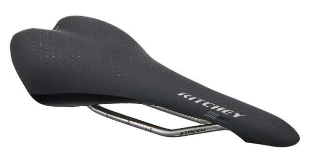 Ritchey WCS Streem 278 x 132 mm Saddle. Manufacturer reference photo; color and size may vary.