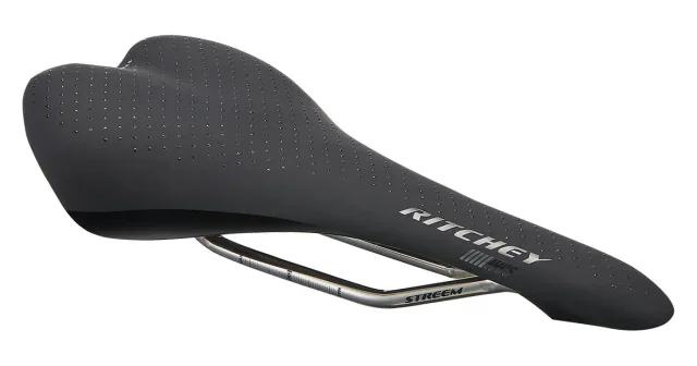Ritchey WCS Streem 278 x 132 mm Saddle. Manufacturer reference photo; color and size may vary.