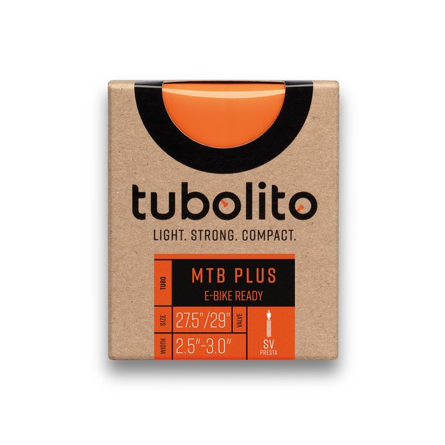 Tubolito Tubo-MTB Plus TPU Inner Tube. Manufacturer reference photo; color and size may vary.