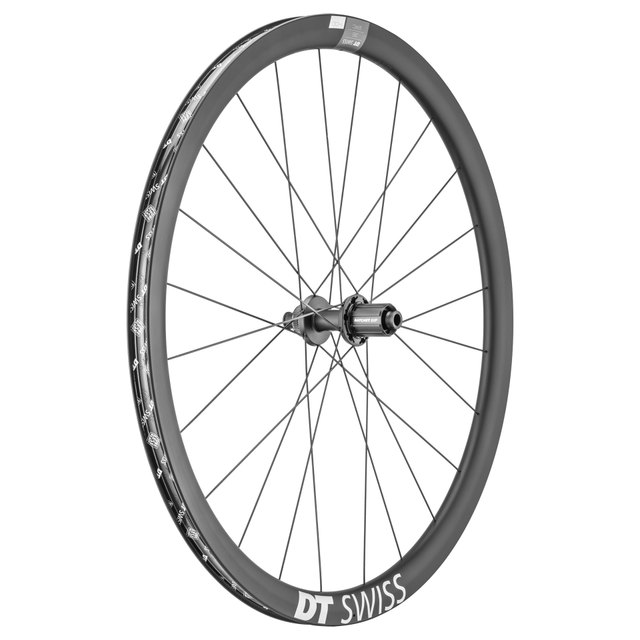 DT Swiss ERC 1400 DICUT 35 mm rear wheel. Manufacturer reference photo; color and size may vary.