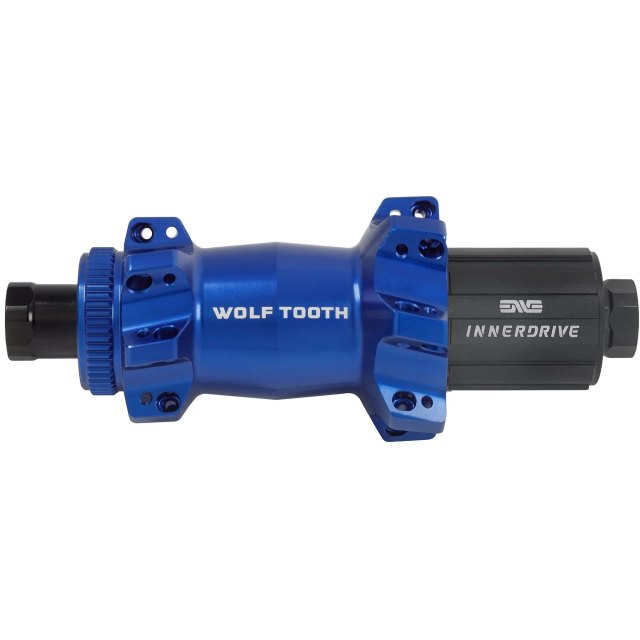 Wolf Tooth Components Mountain Rear Hub - Straight Pull Centerlock Boost. Manufacturer reference photo; color and size may vary.