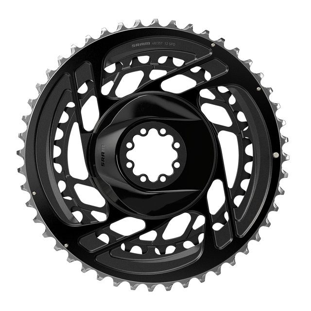 SRAM Force 2x Chainring Kit. Manufacturer reference photo; color and size may vary.
