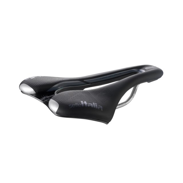Selle Italia SLR Boost Gravel TI316 Superflow Saddle. Manufacturer reference photo; color and size may vary.