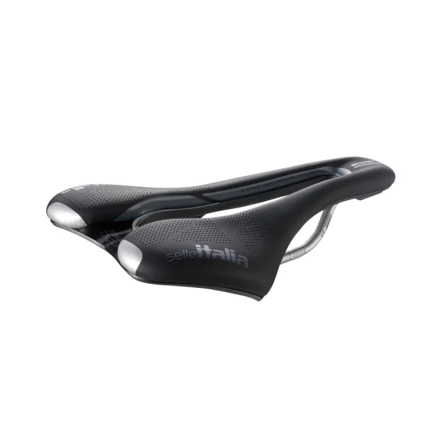 Selle Italia SLR Boost Gravel TI316 Superflow Saddle. Manufacturer reference photo; color and size may vary.