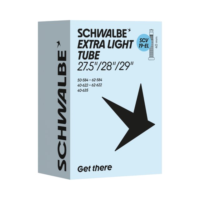 Schwalbe Extra Light Tube 19-EL Bicycle Inner Tube product image.