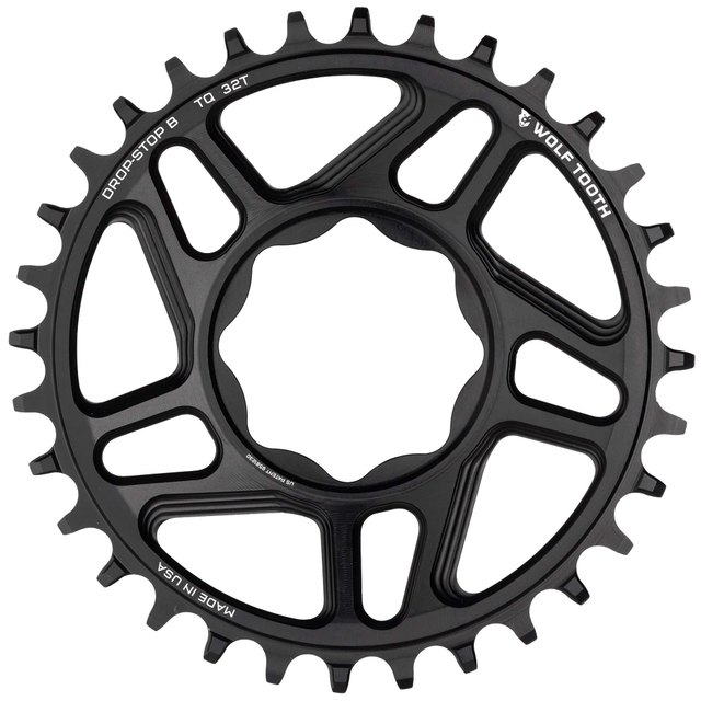 Wolf Tooth Components Direct Mount Chainrings for TQ E-Bike Motors. Manufacturer reference photo; color and size may vary.