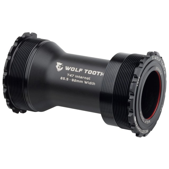 Wolf Tooth Components T47 Internal Bottom Bracket. Manufacturer reference photo; color and size may vary.