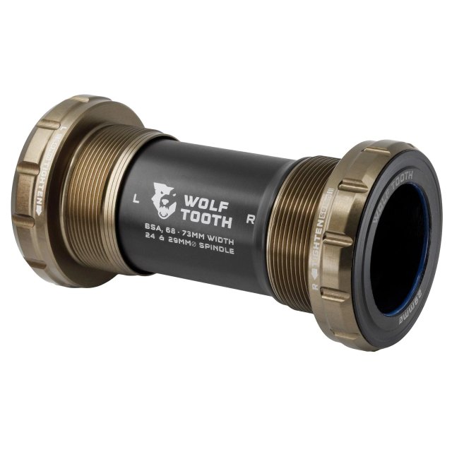 Wolf Tooth Components BSA Bottom Bracket. Manufacturer reference photo; color and size may vary.