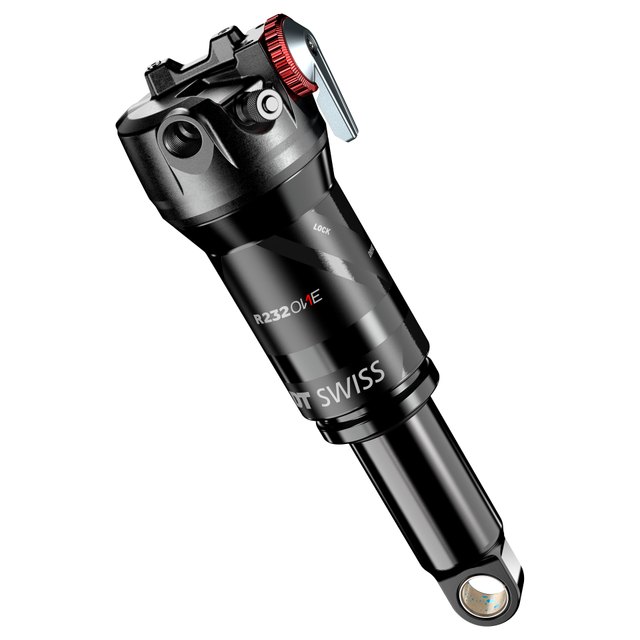 DT Swiss DT Swiss R 232 ONE 185 × 55 mm Lever Rear Shock. Manufacturer reference photo; color and size may vary.