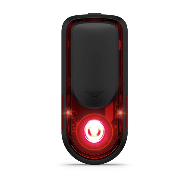 Garmin Varia RearVue 820 Radar Tail Light. Manufacturer reference photo; color and size may vary.