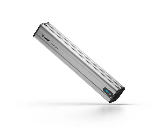Bosch eBike Systems PowerTube 800 Battery. Manufacturer reference photo; color and size may vary.
