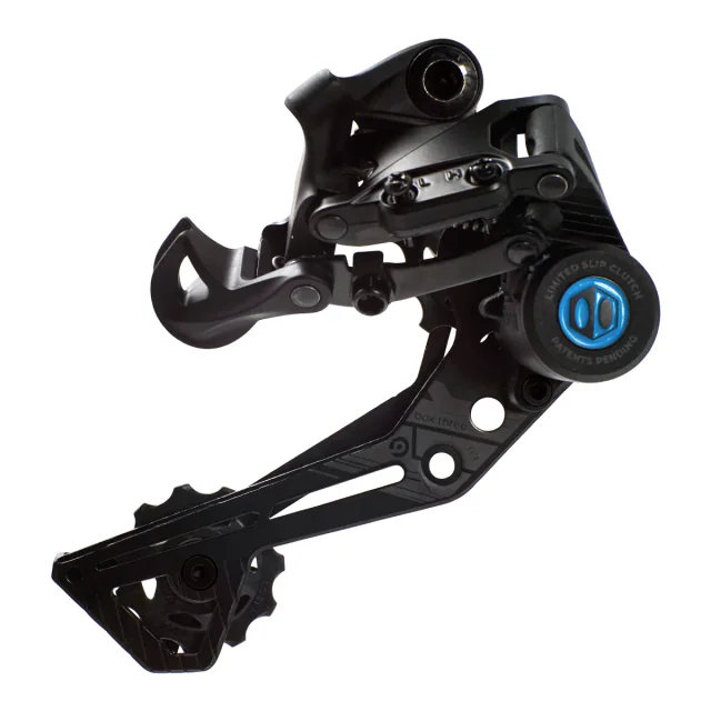 Box Components Box Three Prime 9 X-Wide Rear Derailleur. Manufacturer reference photo; color and size may vary.