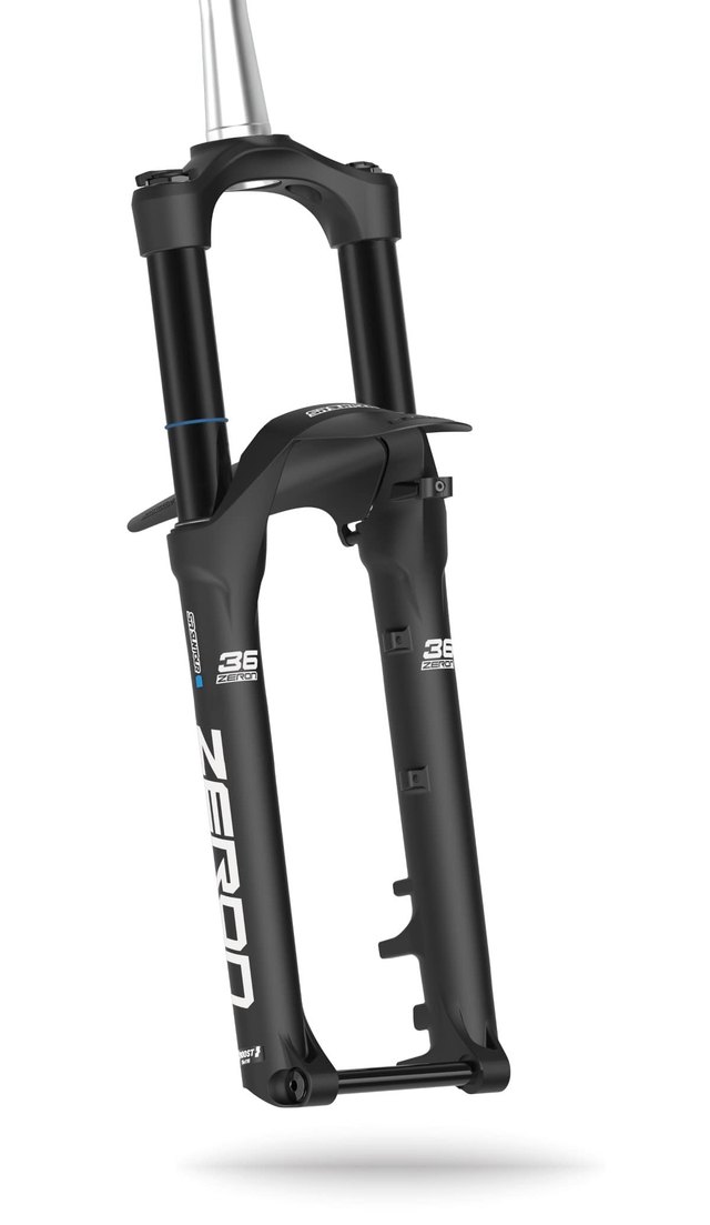 SR Suntour SR Suntour ZERON36X Boost Suspension Fork. Manufacturer reference photo; color and size may vary.