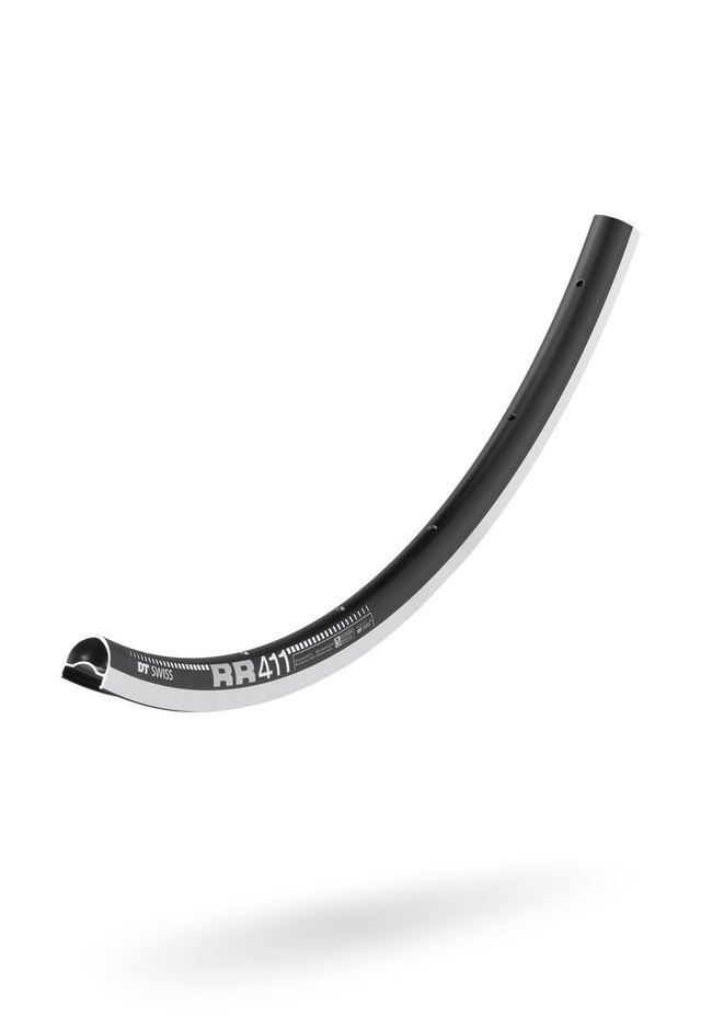 DT Swiss RR 411 Rim. Manufacturer reference photo; color and size may vary.