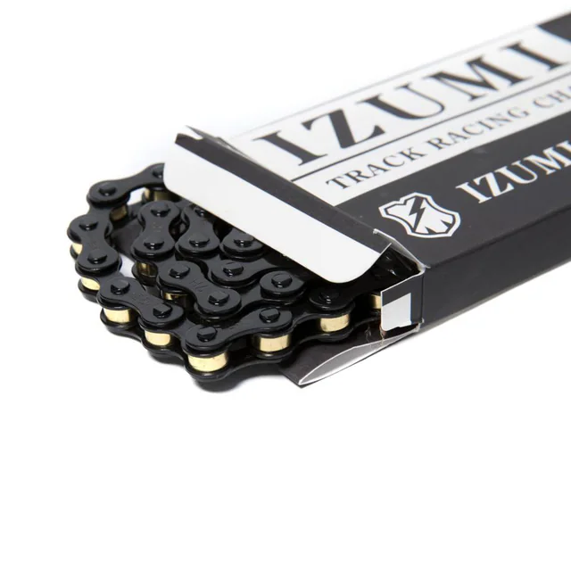 IZUMI CHAIN IZUMI ES410 Single-Speed Chain. Manufacturer reference photo; color and size may vary.