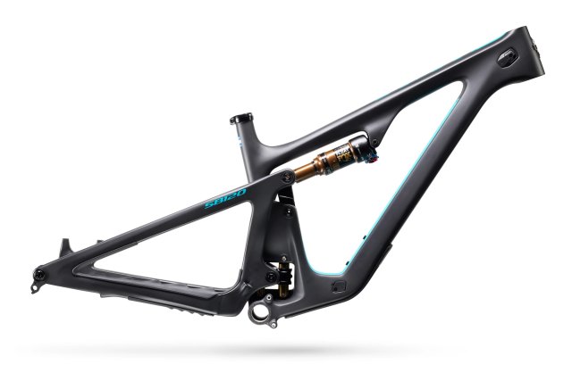 Yeti SB120 TURQ Carbon Frame. Manufacturer reference photo; color and size may vary.