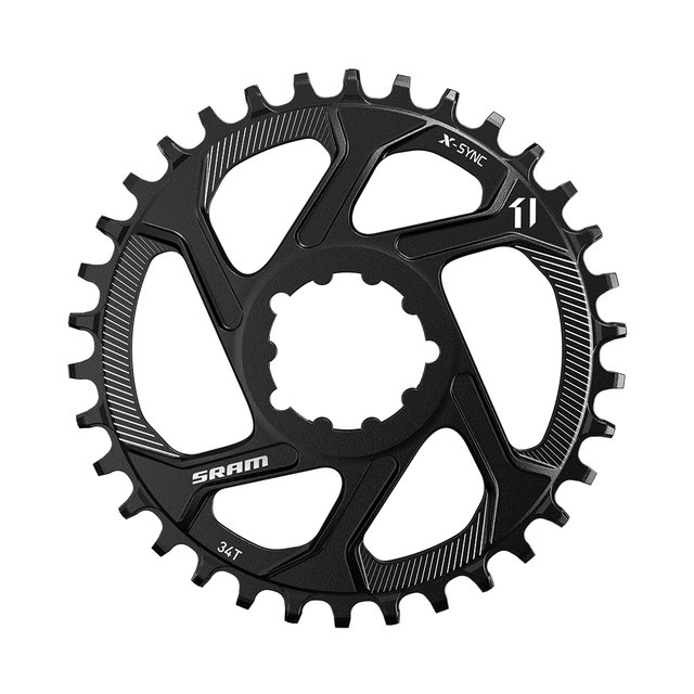 SRAM X-SYNC Chainrings - Direct Mount. Manufacturer reference photo; color and size may vary.