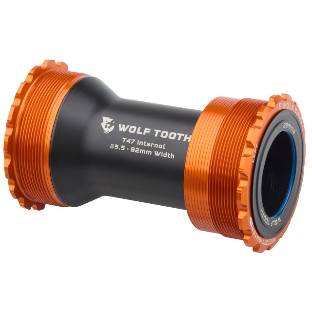 Wolf Tooth Components T47 Internal Bottom Bracket. Manufacturer reference photo; color and size may vary.