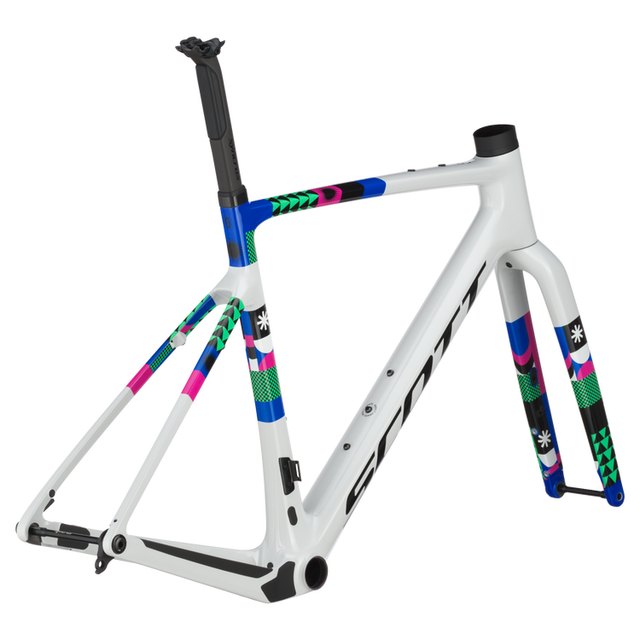 Scott Sports Addict Gravel RC HMX Frameset. Manufacturer reference photo; color and size may vary.